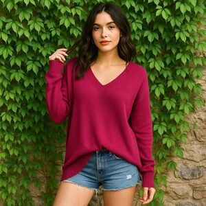 ATHLETA Wool/Cashmere Tunic Length Boyfriend Sweater, XS